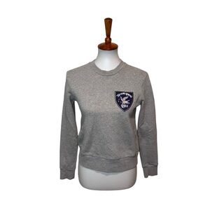 Etre Cecile Crewneck Sweatshirt The Saint Honore Girls Grey Size XS